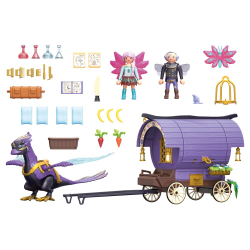 Playmobil - Коляска Феи Аюма с Фениксом 71031X / артикул   71031X  / GTIN 4008789710314