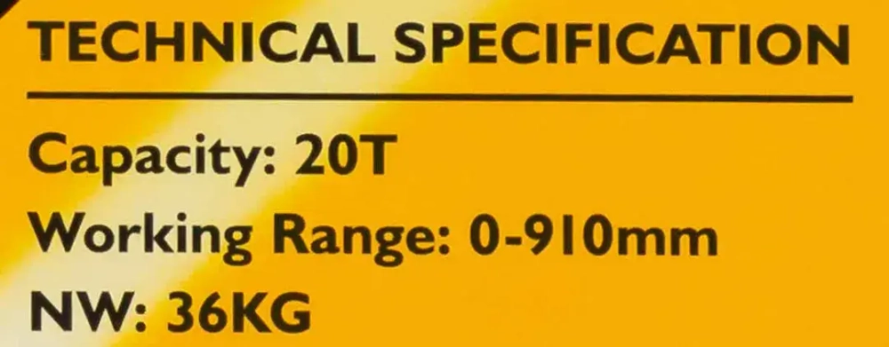 Пресс гидравлический напольный 20т JCB JCB-TY20001