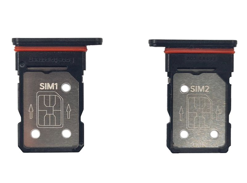 Sim лоток для OnePlus 10T черный (Moonstone Black)