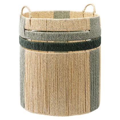 Корзина плетеная Tkano Bongo Sage Ethnic tk24-st_ba0009