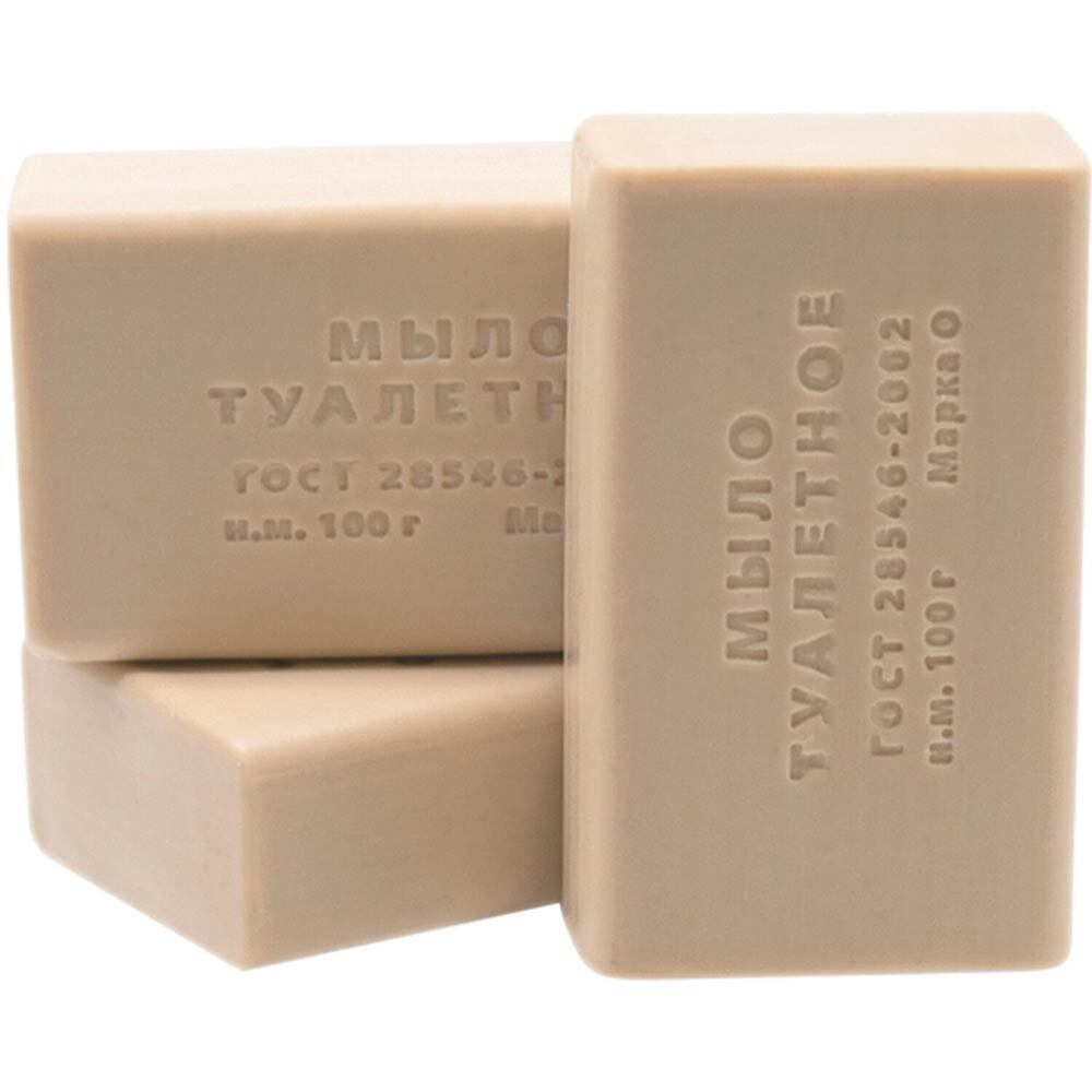 Мыло туалетное 100г ММЗ Эконом, без упаковки, ш/к 71833