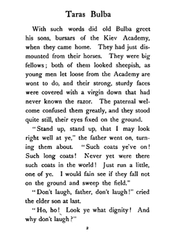 Taras Bulba: a story of the Dnieper Cossacks | Nikola Vasilevich Gogol