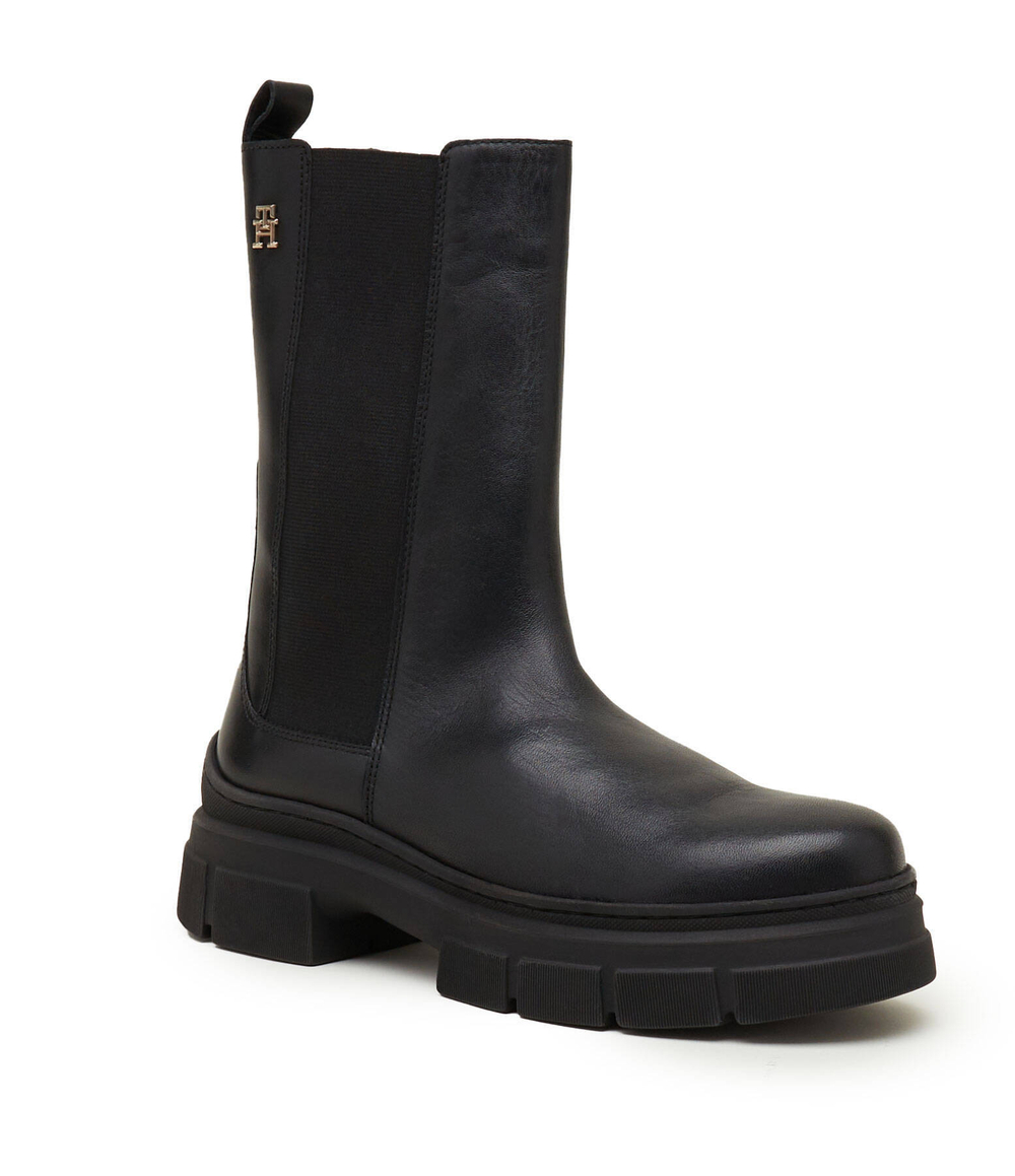 Кожаные челси Tommy Hilfiger - черный(FW0FW07490)