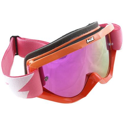 Очки кроссовые HZ Goggles Gemini Orange/Purple 31WS03