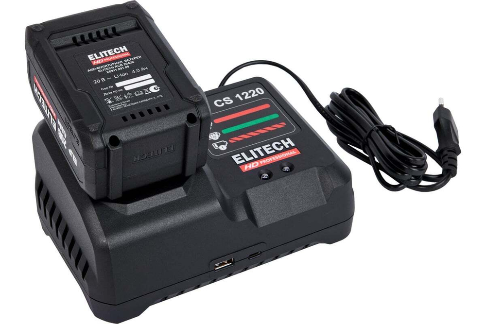 Аккумуляторный пистолет для герметика Elitech CCG 20SL6 (E2208.013.01) HD 205762