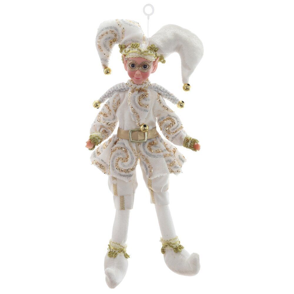 GAEM Игрушка набивная подвесная "Эльф", L12 W6 H26/16 см, 2в.