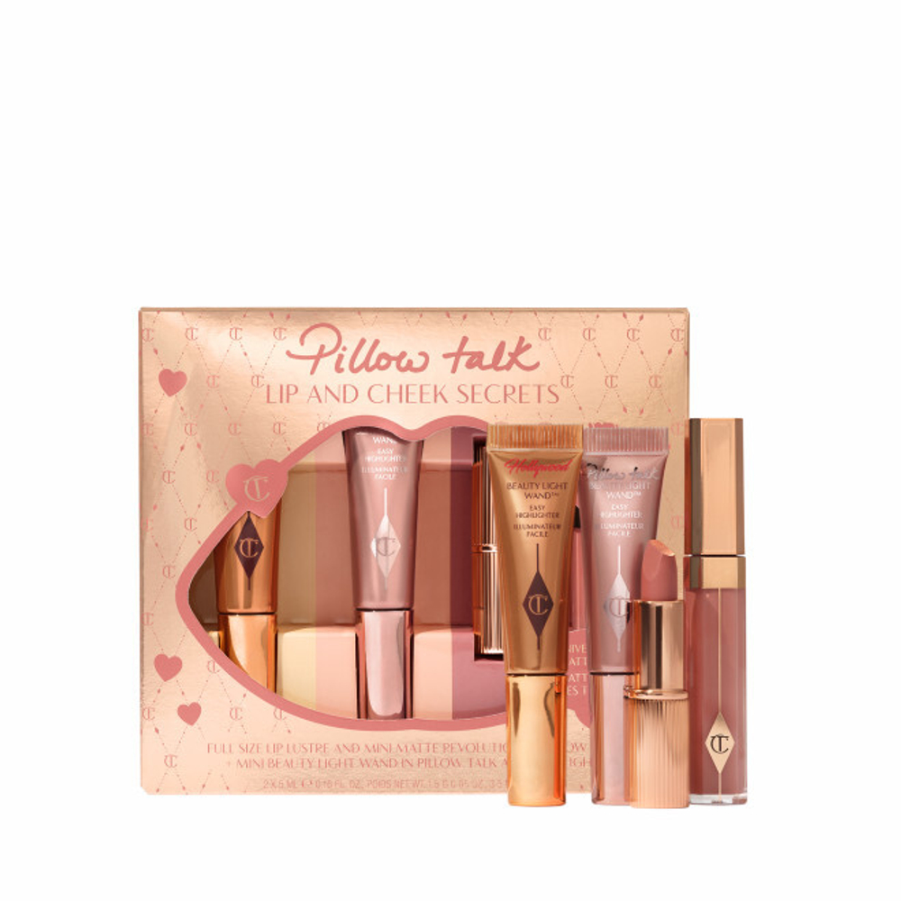 Набор Charlotte Tilbury Pillow Talk Beautifying Lip and Cheek Secrets
