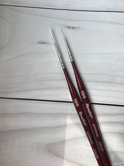 DS43R 10-0 - Кисть Страйпер из синтетики - имитация колонка