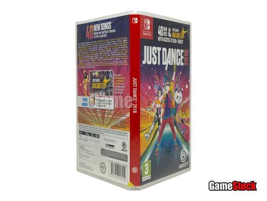 Just Dance 2018 (Nintendo Switch, Полностью на русском языке, Б/У)