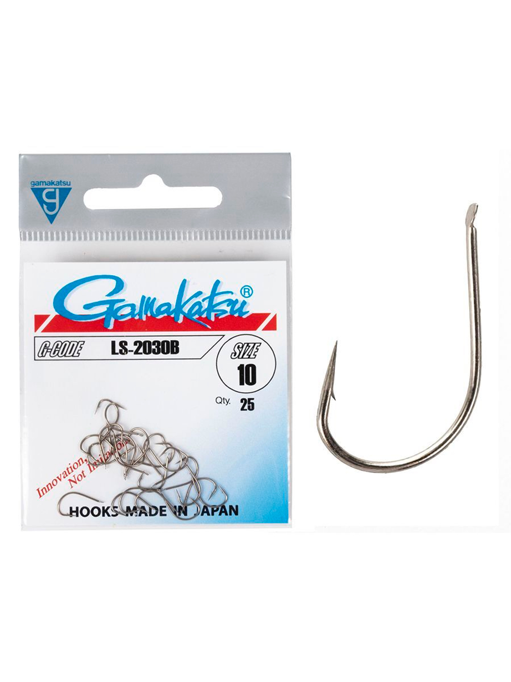 Крючки Gamakatsu LS-2030B NEW LABEL HOOKS BRONZE размер 08 (упк.15шт.)