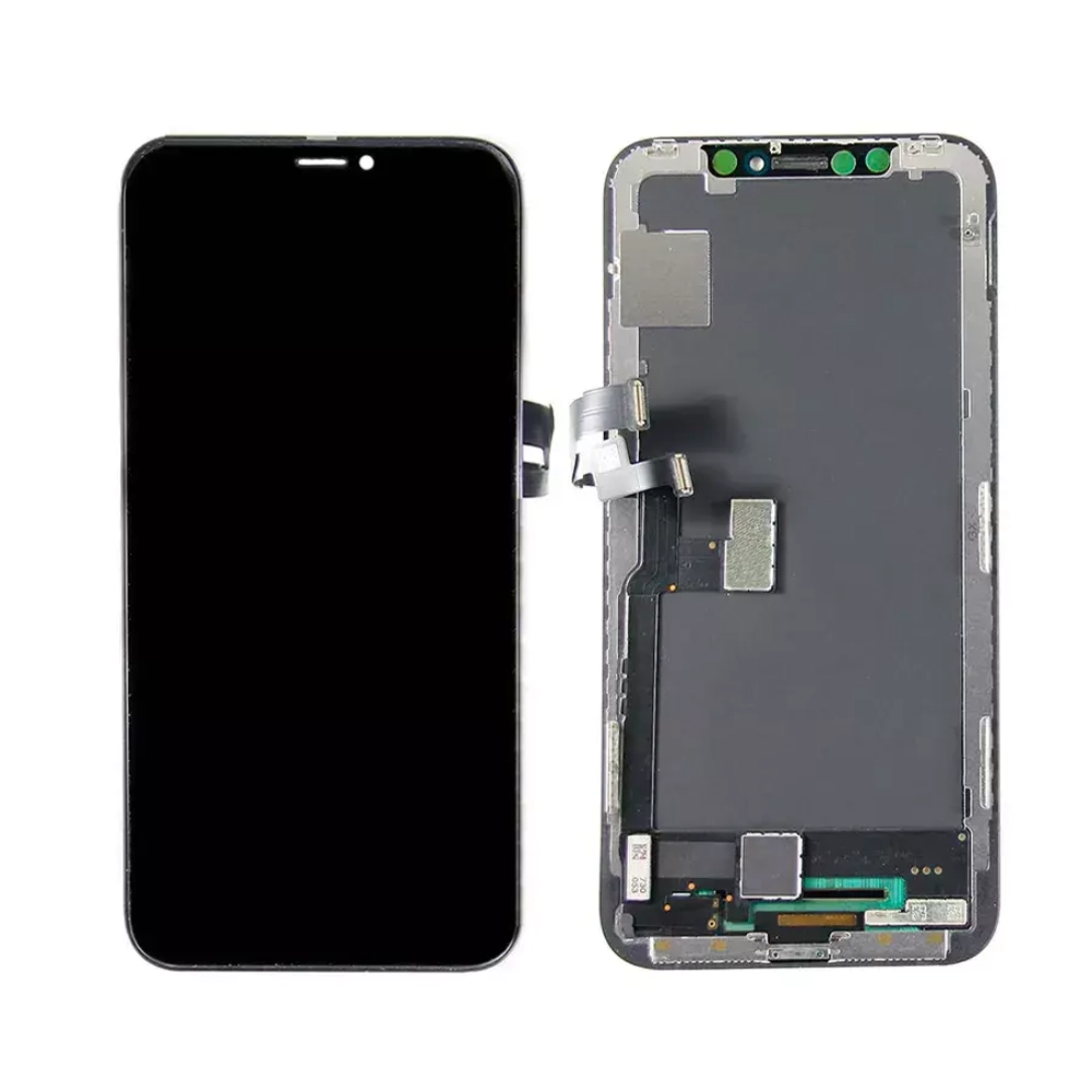 Дисплей для iPhone X с тачскрином Черный (Hard OLED) - Стандарт