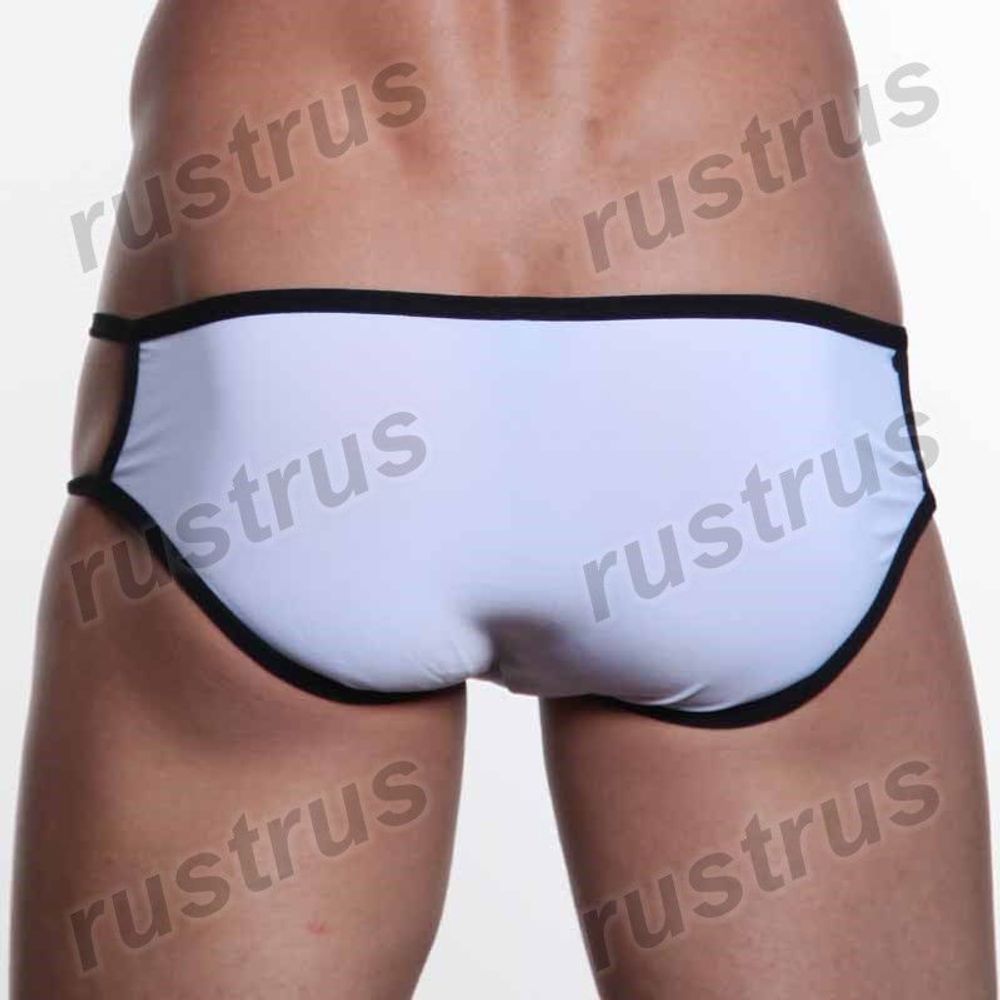 Мужские трусы брифы белые N2N N2N0047
