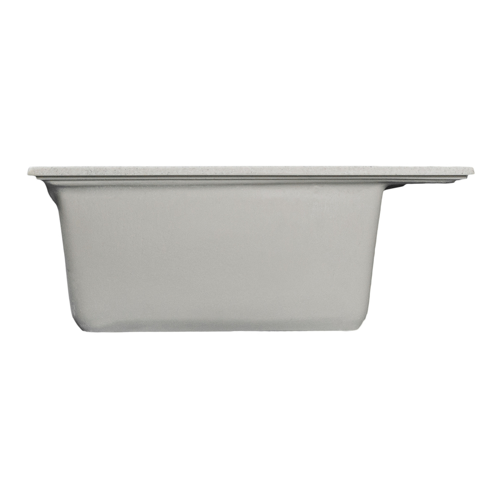 Мойка ML-GMS110 СТАНДАРТ прямоугольная, серый (310), 497*440*175мм