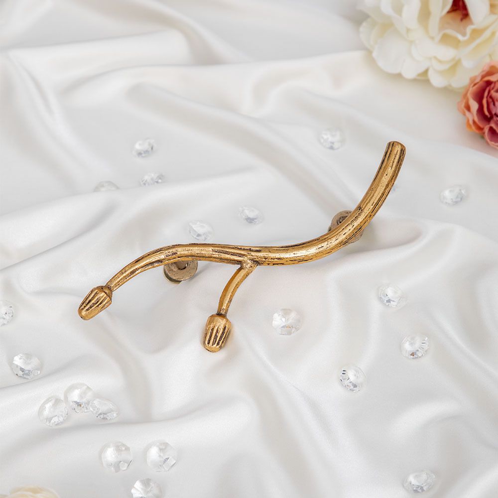 Ручка мебельная Орхидея Симпл 6.5х19.5см Амбер