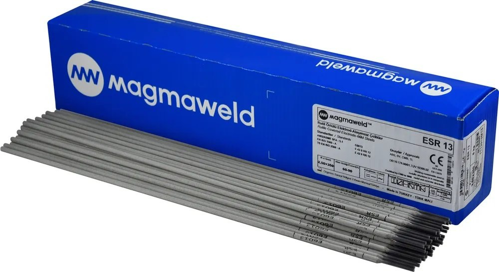 Электроды рутиловые 2.5х350 Magmaweld ESR 13 (5 кг)