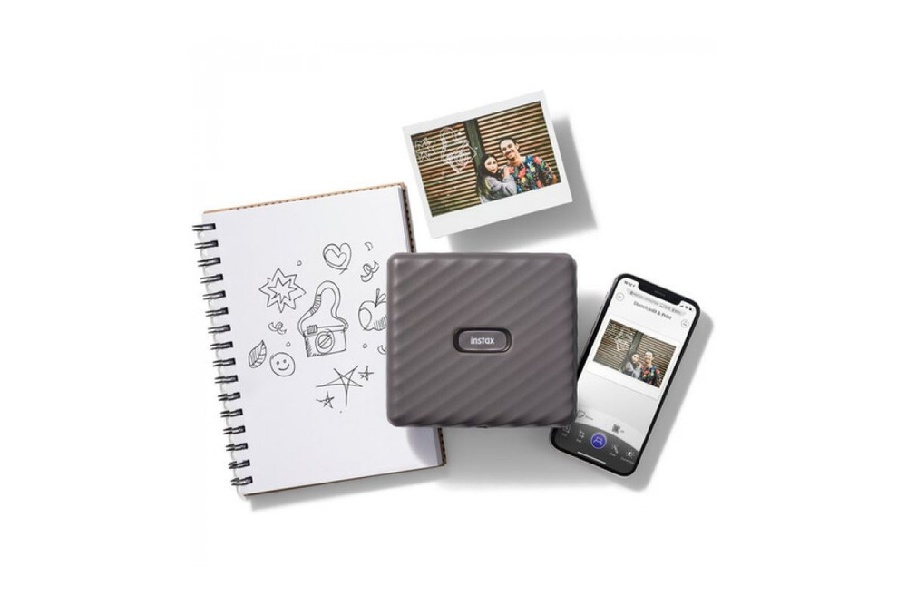Фотопринтер Fujifilm Instax Link Wide Mocha Gray