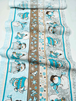 Вафельное полотно 50 см Тейково "Сказочные гномики" 29220