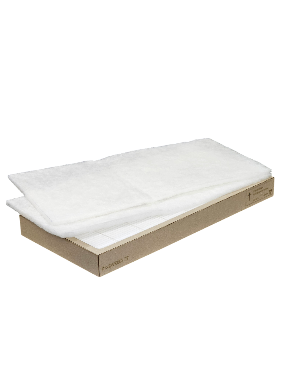 Комплект фильтров  FK-SWE063 (аналог 102W23S для  установок  Swegon CASA W9  535x255x48  F7 )