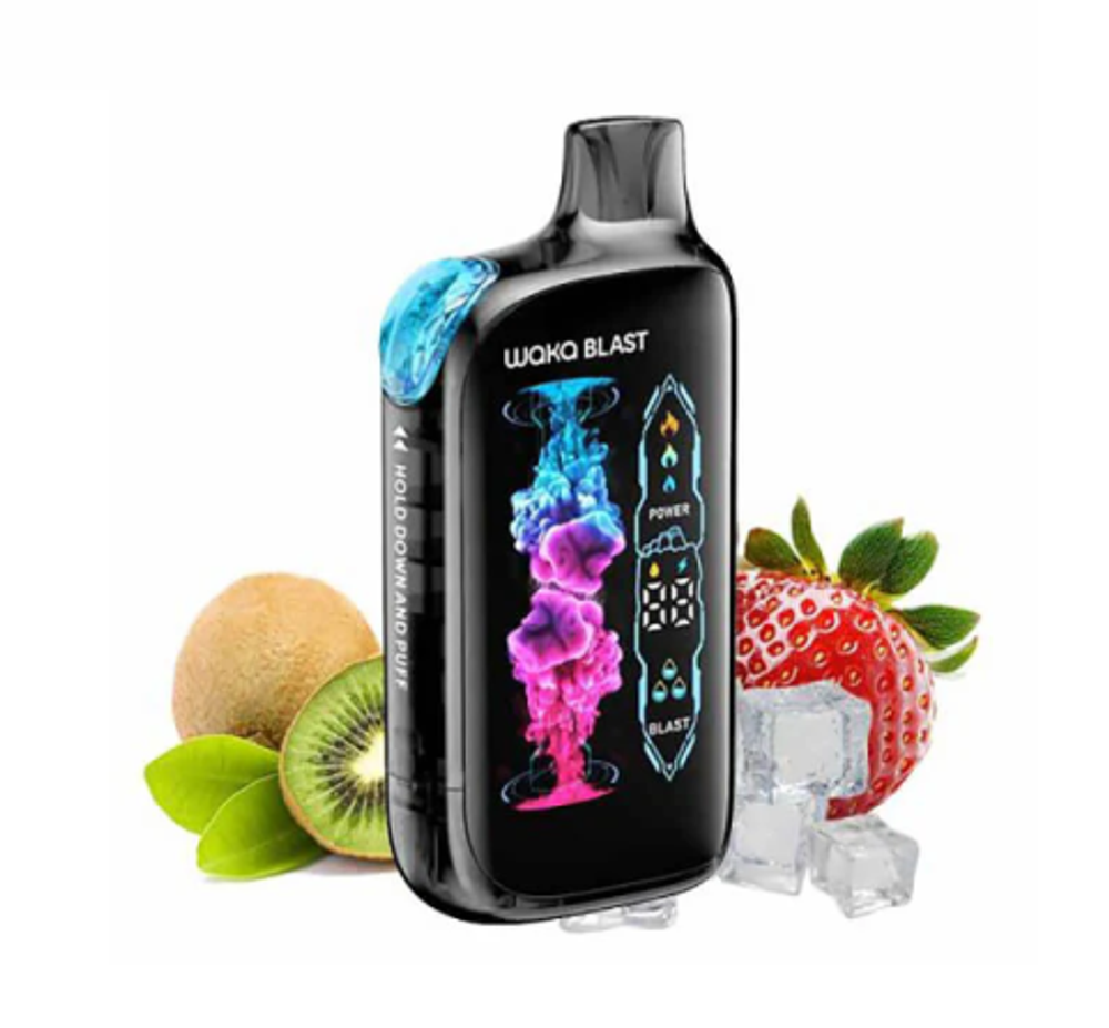 Waka Blast Strawberry kiwi + Ice mix - Клубника-киви+Лёд микс 45000 купить в Москве с доставкой по России