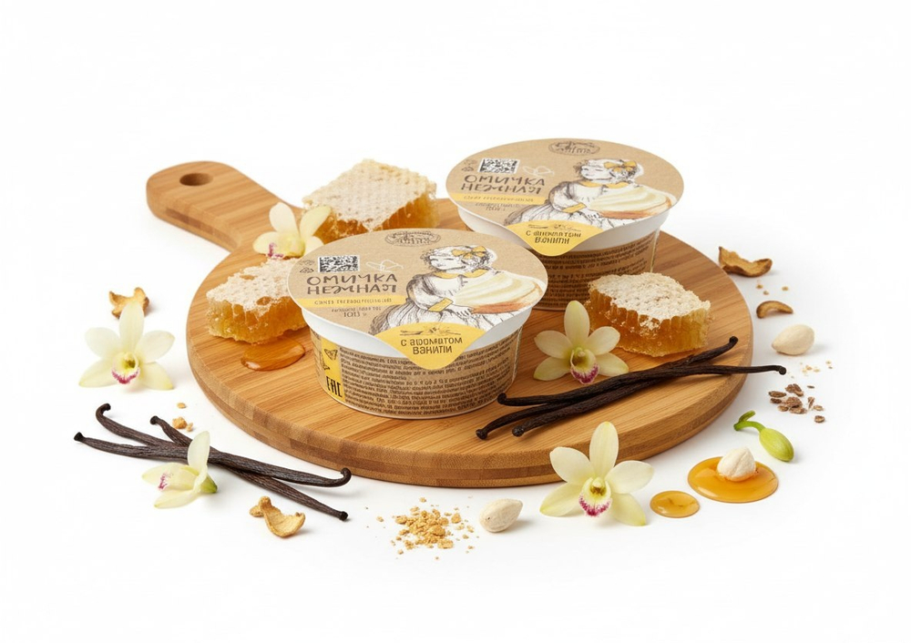 Сыр Омичка нежная сладкая 50%, Кобринский МСЗ