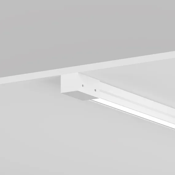 Профиль 2м Elasity IP накладной белый Outdoor o-tr001-p-w2m