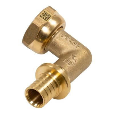 Угольник-переходник с накидной гайкой РЕХАУ MX 16x1/2"