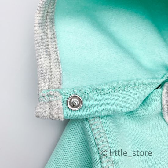 Комбинезон утепленный "Зайкины истории" ментоловый