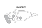 Воблер LureMax HAMMER 65mm 15г цв. 001