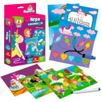 Игра с маркером Пиши и вытирай "Единороги"