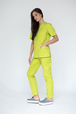 Блуза женская м640 toray стретч лайм