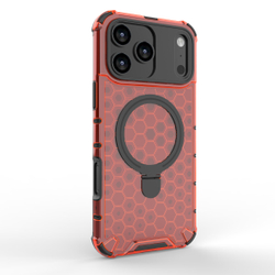 Прозрачный чехол Honeycomb Stand Case для iPhone 17 Pro Max