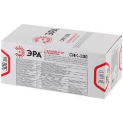 СНК-300 ЭРА Стабилизатор напр. компакт, 160-260В/220В, 300ВА | Компактные