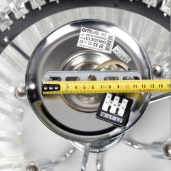 Citilux Вестерос CL307160 Люстра хрустальная потолочная Хром