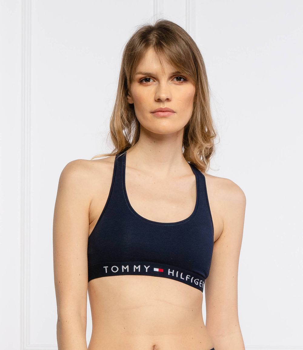 бюстгальтер Tommy Hilfiger - темно-синий(UW0UW02037)