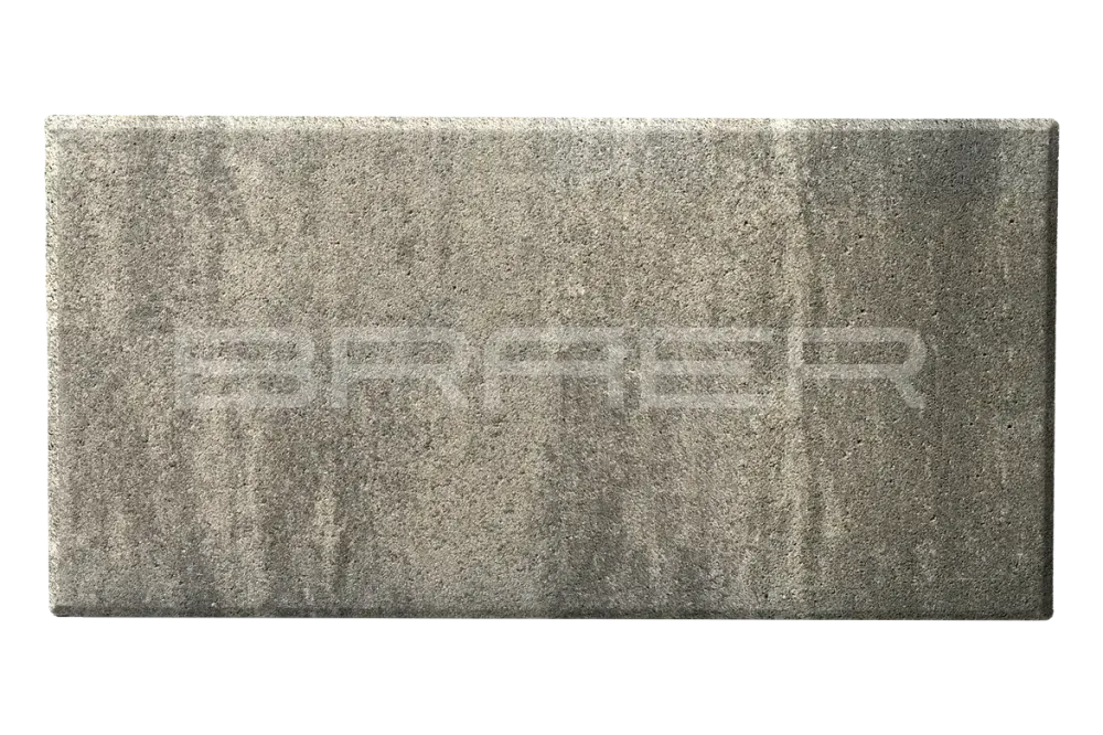 Тротуарная плитка Braer Сити 600 x 300, Color Mix Туман, 80 мм