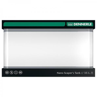 Dennerle Nano Scaper's Tank Basic 35 - Панорамный нано-аквариум для акваскейпинга с базовым комплект