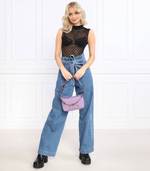 сумка через плечо k/kushion sm quilt Karl Lagerfeld - фиолетовый(230W3093)