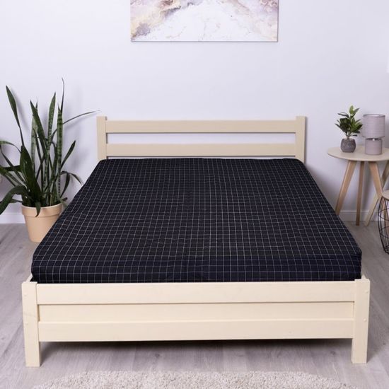 Простыня на резинке  Аврелия,  90x200х30 см. , бязь  DOMTEKC