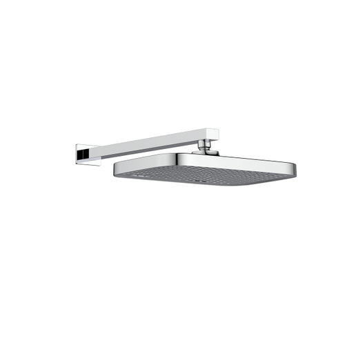 Верхний душ с держателем Vincea  VSHD-41CCH, хром