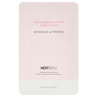 Омолаживающая тканевая маска с Гидролизованным Коллагеном Nextbeau Collagen Solution Sheet Mask Intensive & Firming 5шт