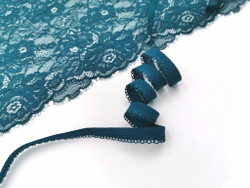 _Ажурная резинка, ОПТ, 11 мм, сосна, (арт: К264/11-1382), уп