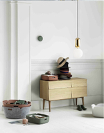 Pendant design lamp Aballs  by Parachilna (Gold,  D15)