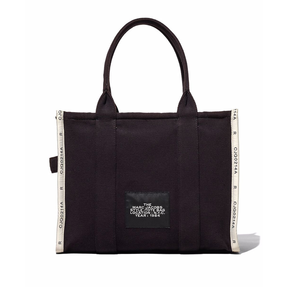 СУМКА MARC JACOBS THE JACQUARD LARGE TOTE BAG BLACK