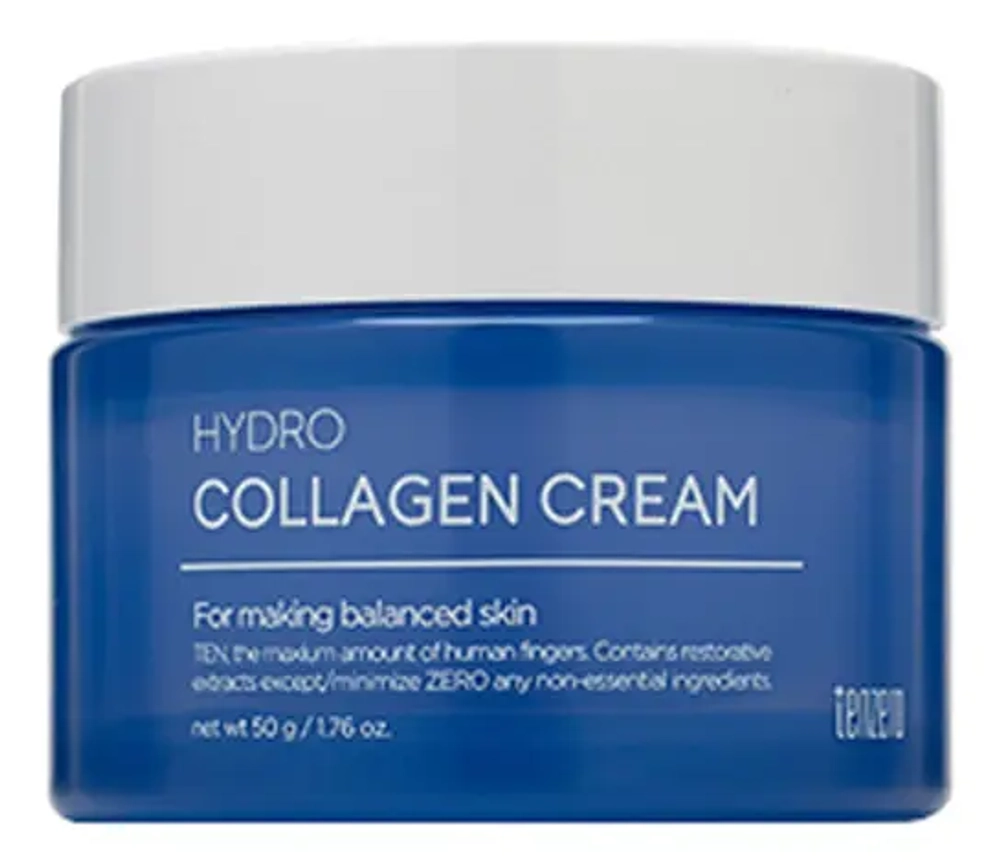 Крем для лица с коллагеном TENZERO Hydro Collagen Cream 50 мл