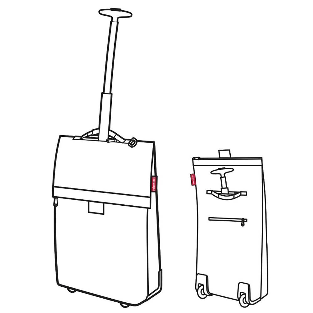 Сумка-тележка Reisenthel Trolley M signature black NT7054
