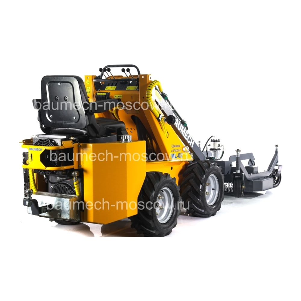 ML-02 Pro Baumech Газонокосилка роторная 120см, высота кошения 40-90мм, 3 ножа