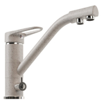 Смеситель для кухни 40к MIXLINE ML-GS05 (328) бежевый с вых. для питьевого фильтра