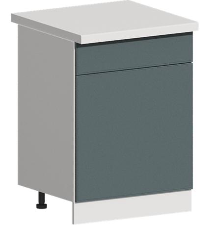 Кухня Модуль ШН1Я 601М Ликата / Бирюзовая мята