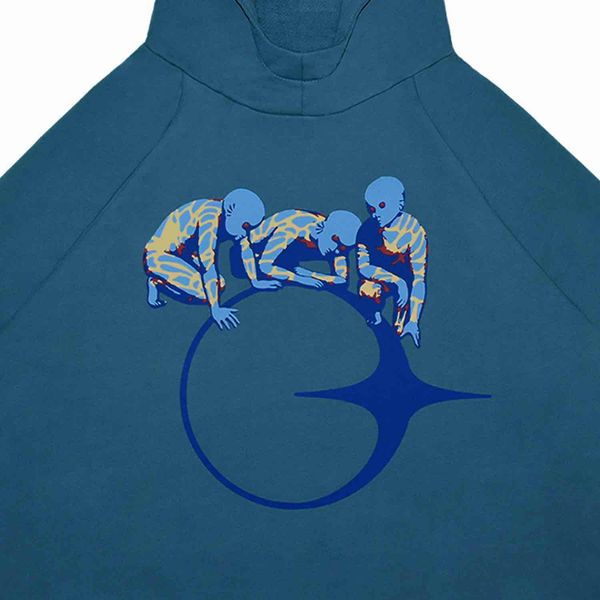 Худи Planete Sauvage Бирюзовый - фото 5