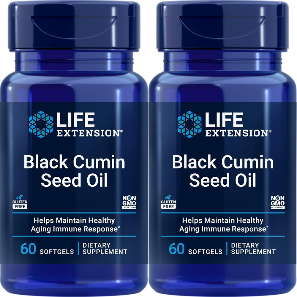 Life Extension - Black Cumin Seed Oil 60 softgels